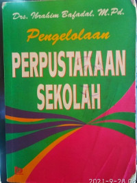 Image of Pengelolaan perpustakaan sekolah