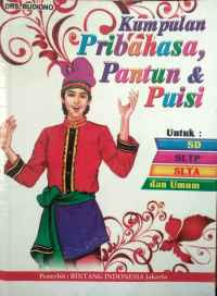 Image of Kumpulan pribahasa, pantun dan puisi : untuk sd, sltp, slta dan umum