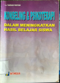 Image of Konseling & psikoterapi dalam meningkatkan hasil belajar siswa