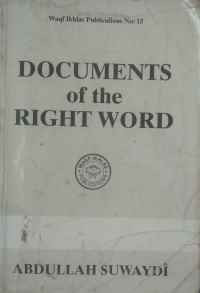Image of Documents of the right word