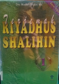 Image of Terjemah riyadhus  shalihin 1
