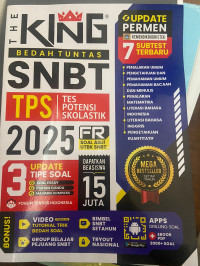 Image of KING BEDAH TUNTAS SNBT : TPS 2025