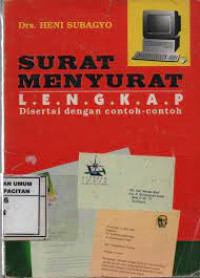 Image of Surat menyurat lengkap disertai dengan contoh-contoh